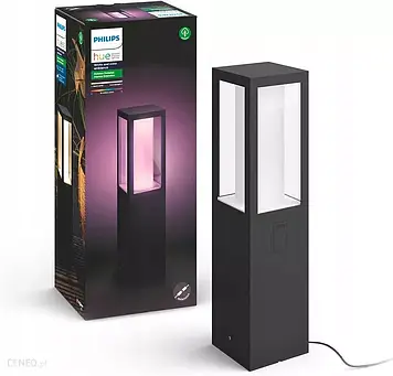 Ліхтар PHILIPS HUE White and color ambiance Impress black 1743430P7