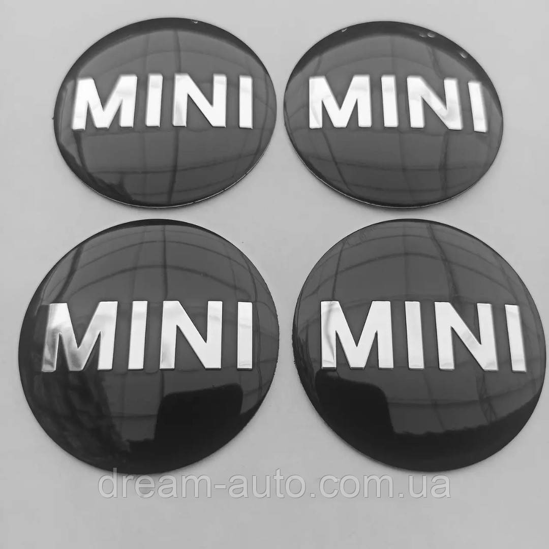 Наклейка опукла на ковпачок диска Mini 56 мм, фото 1