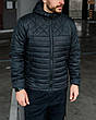 Чоловіча куртка з капюшоном Asos чорного кольору, фото 4