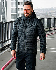 Чоловіча куртка з капюшоном Asos чорного кольору, фото 2