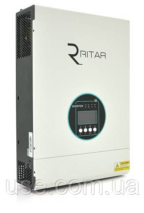 Гібридний інвертор 5000 W, 48 V, Вольт, Volt, 5 кВт, кВт, для забезпечення резервного живлення під час відключення світла