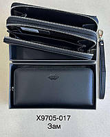 Чоловіче портмоне клатч BALISA X9705-017 Black.Купити чоловічі гаманці гуртом і в роздріб в Україні.