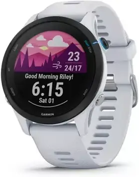 Смарт-годинник Garmin Forerunner 255 Music Whitestone (010-02641-21/31/58)