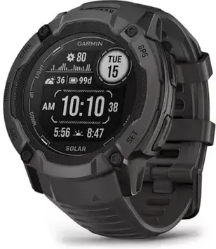 Смарт-годинник Garmin Instinct 2X Solar Graphite (010-02805-10/00/24)
