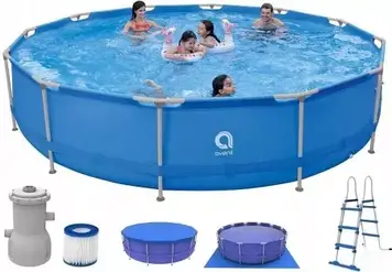Каркасний басейн з насосом Avenli 450X90см