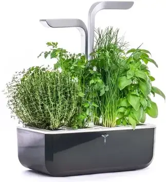 Розумний квітковий горщик Smart Soft Black