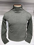 Чоловічий гольф під горло з закотом, фото 4