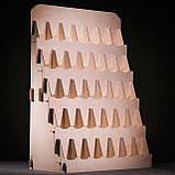 Торгова стійка для наклейок і стікерів. Дерев'яний стенд для карток, фото 4