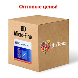 Оптові ціни на інсулінові шприци BD Micro-Fine