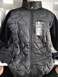 Чоловіча тепла кофта на блискавці під горло з плащової тканини