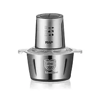 Блендер Raf Food Processor RS-7313 измельчитель кухонный 1400 вт металлическая чаша на 2 л чоппер 543IM-65