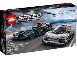 Конструктор LEGO Mercedes-AMG F1 W12 E Performance и Mercedes-AMG Project One 76909