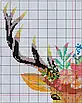 Набір для вишивання за нанесеною на канву схемою "Deer 6". AIDA 14CT printed 35*45 см, фото 5
