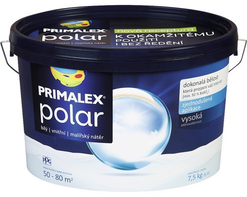 Белая краска Primalex Polar-Inspiro 7.5 - фото 1 - id-p1075905512