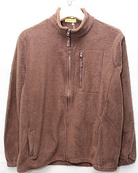 Чоловіча тепла флісова толстовка у великому розмірі