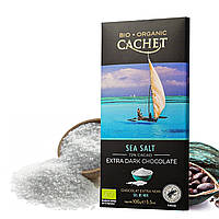 Шоколад CACHET Морская Соль 72% Какао 100г, Бельгия