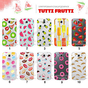 Ультратонкий прозорий чохол з малюнком для Samsung i9150 Galaxy Mega 5.8 (80 дизайнів)