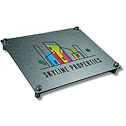 Табличка інформаційна, алюмінієва з друком та кріпленнями ACRY 300x200 мм