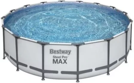 Каркасний круглий басейн Bestway Steel Pro MAX 5612Z 488x122см, фото 1