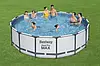 Каркасний круглий басейн Bestway Steel Pro MAX 5612Z 488x122см, фото 4