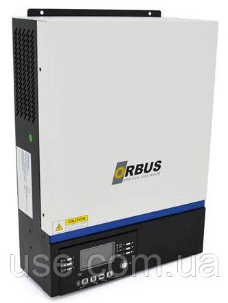 Гібридний інвертор ORBUS 5кВт, 5000W, 48 V, Вольт, з правильною синусоїдою для дому, квартири, офісу