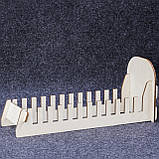 Настільна стійка для листівок та карток. Розбірна підставка під листівки, конверти та буклети, фото 7