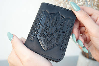 Тризуб | шкіряні обкладинки для аввтодокументів