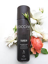 Coccine farben Блискуча фарба-аерозоль для шкіри Чорний