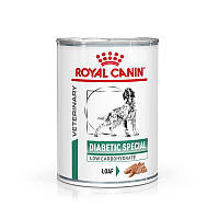 Влажный корм для собак Royal Canin DIABETIC DOG регулировка уровня глюкозы при сахарном диабете 410 г