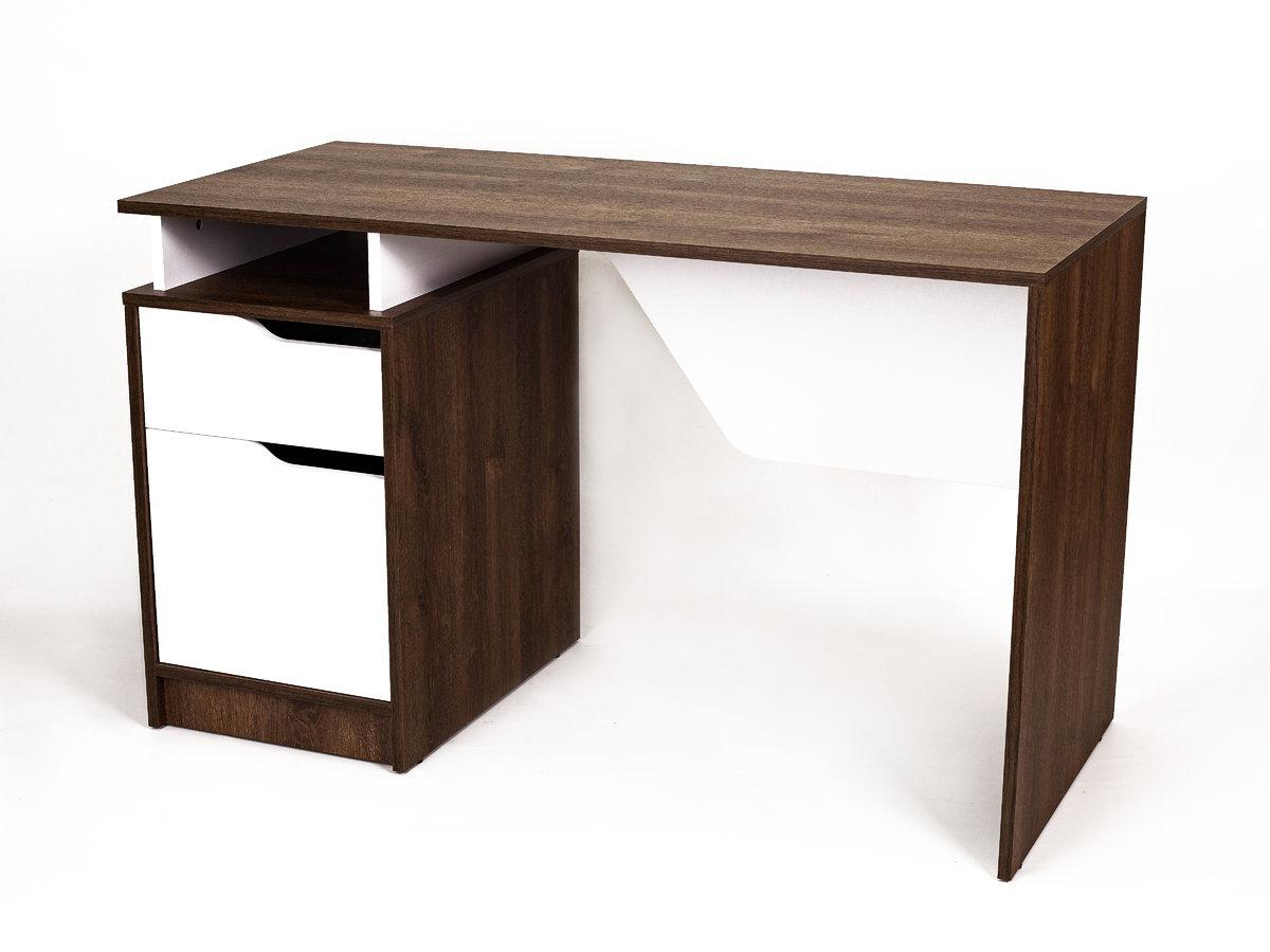 Стіл комп'ютерний NORD 2 L ДСП Дуб експресив бронзовий (IntarsioTM)