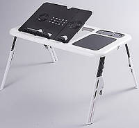 Подставка LD 09 E-TABLE, Многофункциональный столик для ноутбука, Столик кулер, Подставка с охлаждением, в