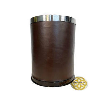 Відро під пакет для сміття 12Л без кришки, нержавіюча сталь, хром Efor