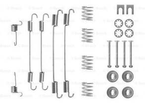 Ремкомплект задніх гальмівних колодок D-228.6 мм Renault Lodgy (Bosch 1987475253)(висока якість)