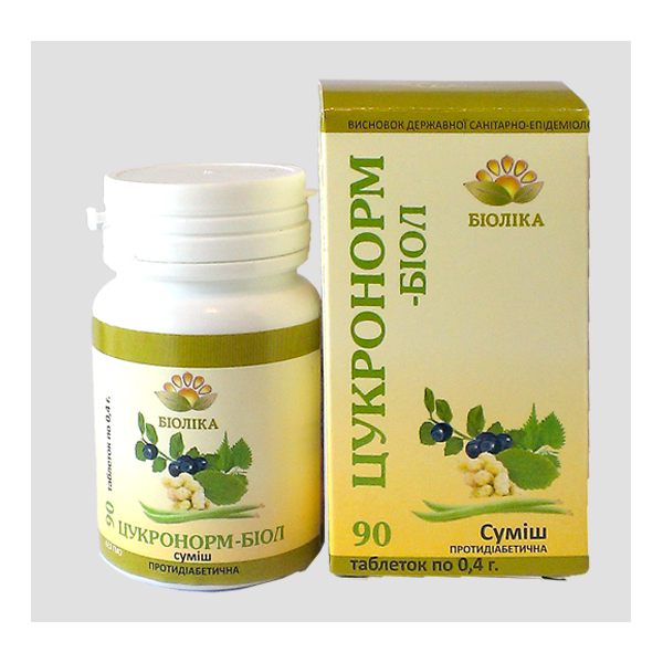 Цукронорм-біол 90табл, фото 1