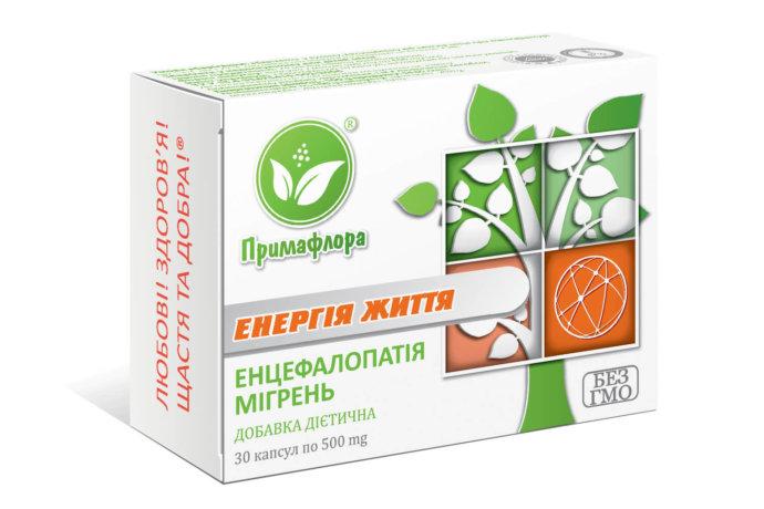 Енергія життя - для нервової і серцево-судинної системи 30капс, фото 1