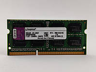 Оперативная память для ноутбука SODIMM Kingston DDR3 4Gb 1333MHz PC3-10600S (KTA-MB1333/4G) Б/У