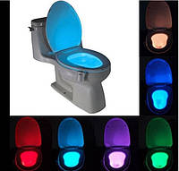 Подсветка для туалета TOILET Led с датчиком движения: 8 цветов, Светодиодная Цветная подсветка туалета, в