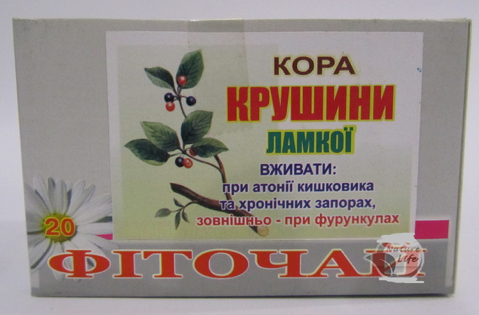 Крушина кора 20ф/п *1,5г, фото 1