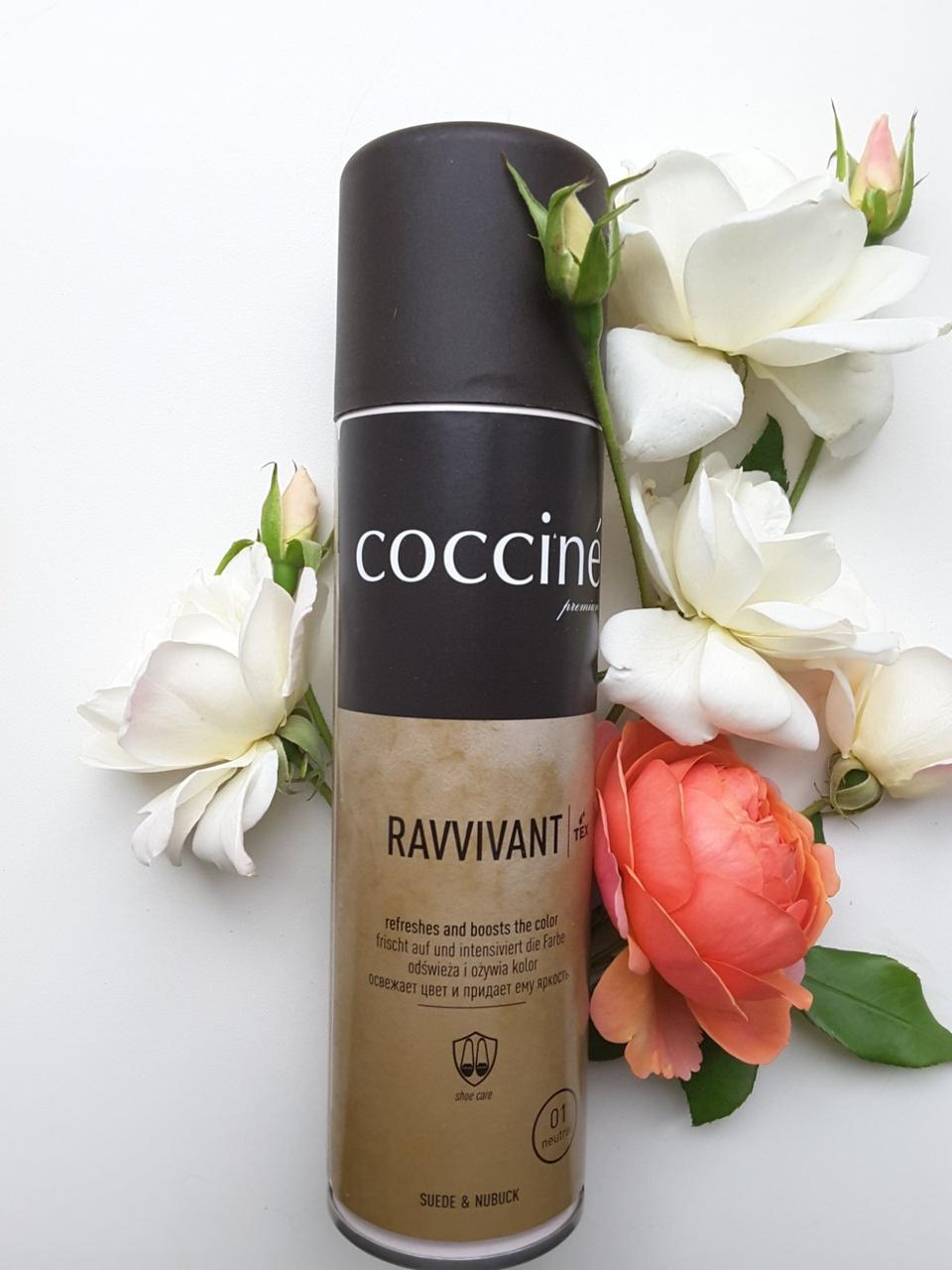 Coccine ravvivant Фарба-аерозоль для замші, нубуку, велюру. Безбарвний, фото 1