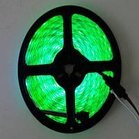 Яркая светодиодная лента LED 5050 зеленая для помещений и уличного освещения! Новинка