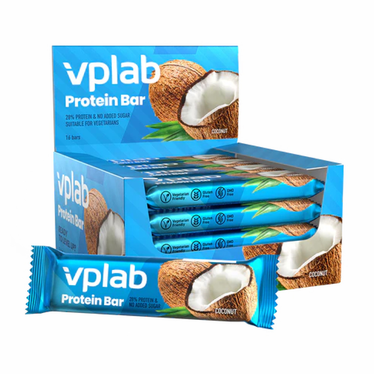 Protein Bar - 16x45g Coconut