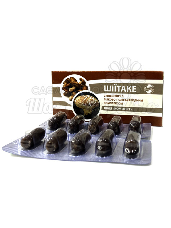 Свічки з грибом "ШИІТАКЕ", фото 1