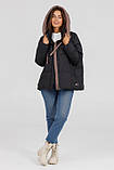 Жіноча зимова куртка оверсайз LORA DUVETTI 718 розміри 42-54, фото 2