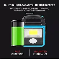 Портативный фонарь-лампа HS-8020C+USB Power Bank! Новинка