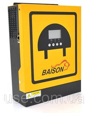 Гібридний інвертор BAISON 3000 W, 24 V, Вольт, Volt для сонячних станцій, акумуляторів