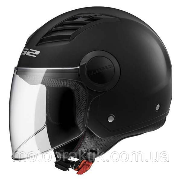 LS2 OF562 AIRFLOW SOLID MATT BLACK, XS Мотошолом лицевик