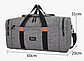 Велика сумка для подорожей / Дорожня сумка з плечовим ремнем / Сумка спортивна містка / Сумка чемодан, фото 7