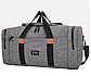 Велика сумка для подорожей / Дорожня сумка з плечовим ремнем / Сумка спортивна містка / Сумка чемодан, фото 2