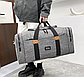 Велика сумка для подорожей / Дорожня сумка з плечовим ремнем / Сумка спортивна містка / Сумка чемодан, фото 9