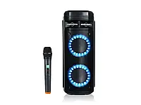 Акустическая переносная колонка ZXX-5511 30Вт 6,5" 62х24х24см USB/TF/FM/BT/MIC/ДК